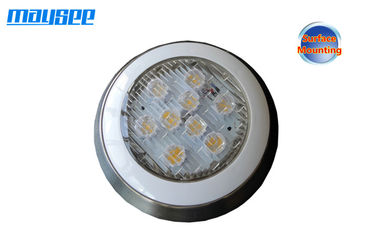9w High Power Surface Mounted LED Pool Light 12VAC / DC Waterproof