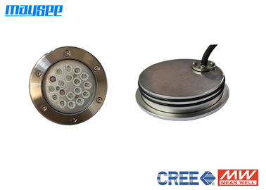 High Power 54w IP68 Led Pond Lights Underwater RGB Color Changing