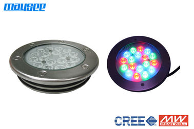 Dmx Underwater Swimming Pool Led Lights 54w High Power 25 Degree
