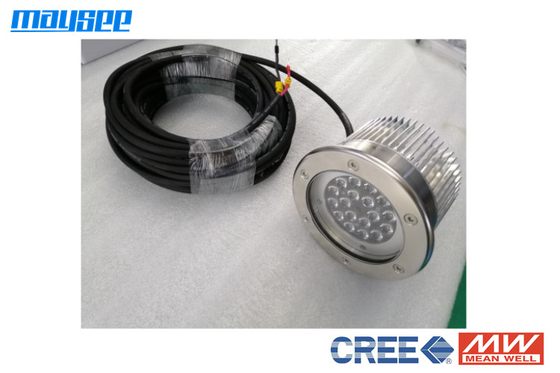 18W 2400lm LED Flood Light IP68 Wodoodporny z radiatorem do łodzi