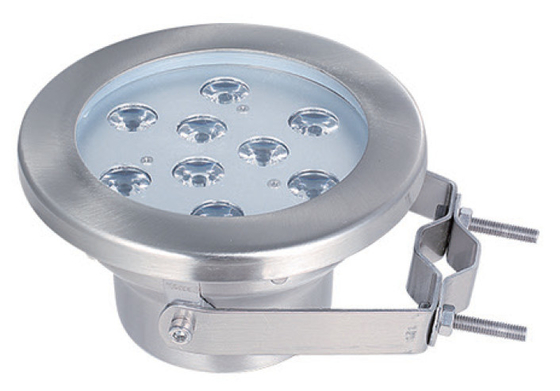 Montaż powierzchniowy 24VDC 9W RGB LED Pool Light z materiałem 304 SS