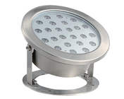 Okrągły kształt 24W LED światło powodziowe Materiał ze stali nierdzewnej zewnętrzny wodoodporny IP68