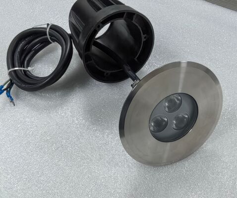 Białe światła LED basenu 20°C do 45°C Zakres temperatury 98mm Prężnica 88mm Głębokość wodoodporne