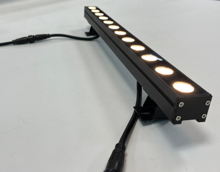 L1000mmX52mmX72mm Aluminum Alloy LED Wall Washer Lights with Power On/off Or DMX512 Control Mode