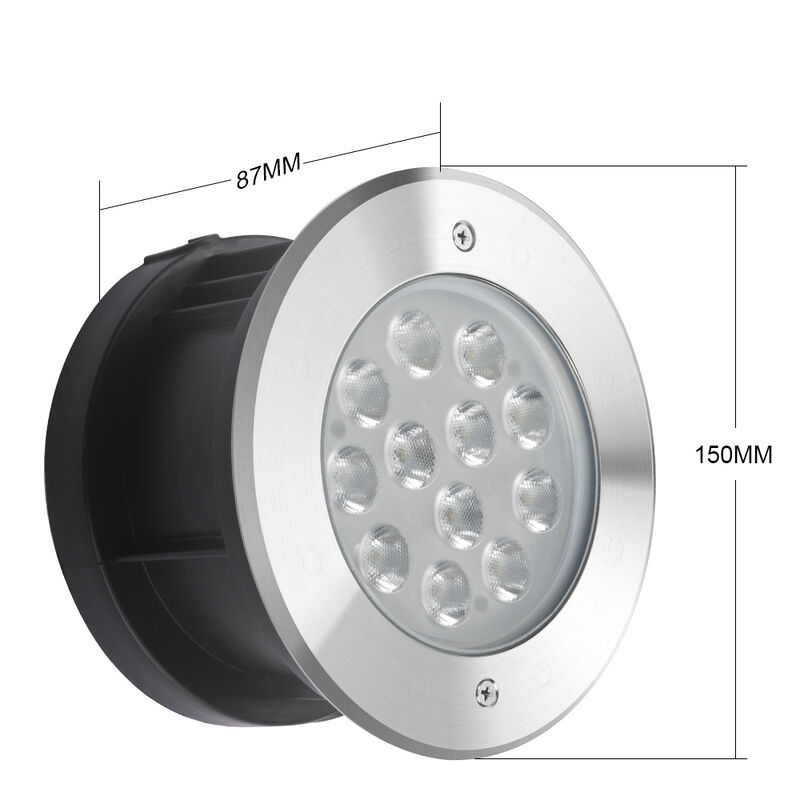 Reflektory LED do basenu 150mmx88mm RGBW Wielokolorowe Oświetlenie Zaprojektowane z myślą o łatwej instalacji i długotrwałej wydajności